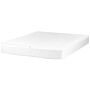 Waterbed Mattress Cover White Cotton Double Size 140 X 200 Cm