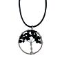 Tree Of Life Pendant - Black Agate