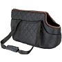 Black Quilted Pet Carrier