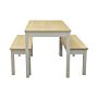 Ohio Dining Set Oak-grey