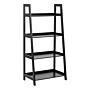 Wally Bookcase With 4 Shelves In Black