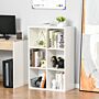 Homcom Six-cube Bookcase - White Wood Effect