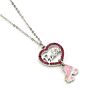 Barbie Silver Plated Heart & Roller Skate Necklace