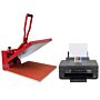 50cm Clam Heat Press & Epson Printer