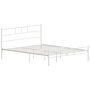 Dorset Bed 5ft King Size, White