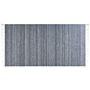 Area Rug Grey Recycled Pet 80 X 150 Cmwith Fringe