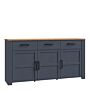 Bohol Sideboard In Riviera Oak/navy