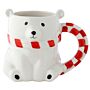 Novelty Shaped Ceramic Mug - Polar Bear