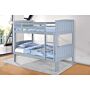 Hayes Solid Wood Bunk Bed Grey