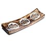 Mango Wood Hamsa Ashcatcher Incense Sticks Burner