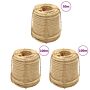 Vidaxl Sisal Ropes 3 Pcs 16 Mm