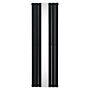 Flat Mirror Radiator - 1800mm X 565mm - Black