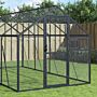 Vidaxl Aviary Anthracite 1.79x4x1.85 M Aluminium