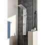 Wall Mount Stainless Steel Bathroom Shower Panel Tower System With Shelf