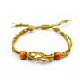 Gemstone Bracelet Cord - Sand