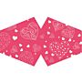 Reusable Fashion Face Covering - Pink Hearts (adult)