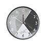 Wall Clock Multicolour Iron Open Face Country Retro Design Round 33 Cm