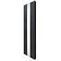 Flat Mirror Radiator - 1800mm X 565mm - Anthracite Grey