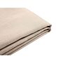 Bed Frame Cover Beige Fabric For Bed 160 X 200 Cm Removable Washable