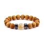 Cedarwood Solar Plexus Chakra Bangle With Citrine