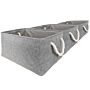 Pack Of 3 Fabric Storage Boxes