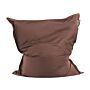 Large Bean Bag Brown Lounger Zip Giant Beanbag