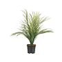 Artificial Potted Plant Green And Black Synthetic Material 45 Cm Fake Areca Palm