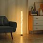 Homcom Rgb Floor Lamps, Dimmable Corner Lamp With Remote Control & 16 Colours Effects, Led Modern Mood Lighting