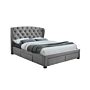 Hope King Bed Grey