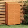 Vidaxl Garden Shed Brown 102x52x174.5 Cm Solid Wood Fir