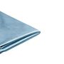 Bed Frame Cover Light Blue Velvet For Bed 90 X 200 Cm Removable Washable