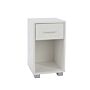 Lido 1 Drawer Compact Bedside Cabinet