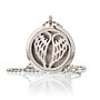 Aromatherapy Diffuser Necklace - Angel Wings 30mm