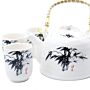 Herbal Teapot Set - White Stone Oriental