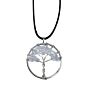 Tree Of Life Pendant - Rock Crystal