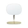 Makeup Mirror Gold Metal 20 X 14 Cm Dressing Table Swivel Mirror Decorative