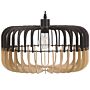 Hanging Lamp Pendant Lamp Light Wood Black Scandinavian Design