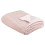 Blanket White Polyester 150 X 200 Cm Furry Soft Pile Bed Throw Cover