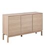 Linley 3 Door Sideboard In White Oak