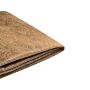 Bed Frame Cover Brown Faux Suede For Bed 140 X 200 Cm Removable Washable