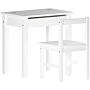 Junior Vida Aries Desk & Chair, White