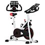 Homcom Upright Exercise Bike Indoor Training Cycling Machine Stationary Workout Bicycle With Adjustable Resistance Seat Handlebar Lcd Display