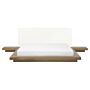 Japan Bed Frame Light Wood Eu King Size 5ft3 Wood Veneer Low Profile