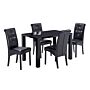 Monroe Puro Medium Dining Table Black