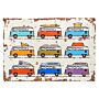 Metal Vintage Wall Sign - Camper Van Collection