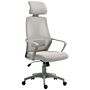 Vinsetto Ergonomic Office Chair W/ Wheel, High Mesh Back, Adjustable Height Home Office Chair - Grey