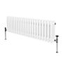 Traditional 3 Column Radiator - 300 X 1012mm - White