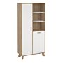 Ikast China Cabinet 2 Doors In Jackson Hickory And White