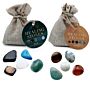 Set Of 5 Luck & Wealth Stones