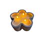 Led Flower 3 Wick Candle 20cm